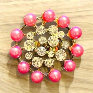 RING!Pretty in Pink Adjustable Ring